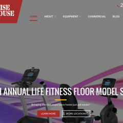 Website Redesign: Exercise Warehouse
