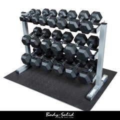 Body-Solid GDR363 Named Top Dumbbell Set (EZVid.com)