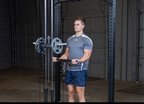 New Product: Body-Solid SPRHLA Half Rack Lat Attachment